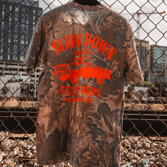 Slow Down Camo Tee