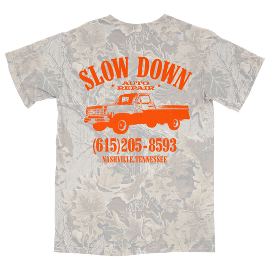 Slow Down Realtree Camo Tee