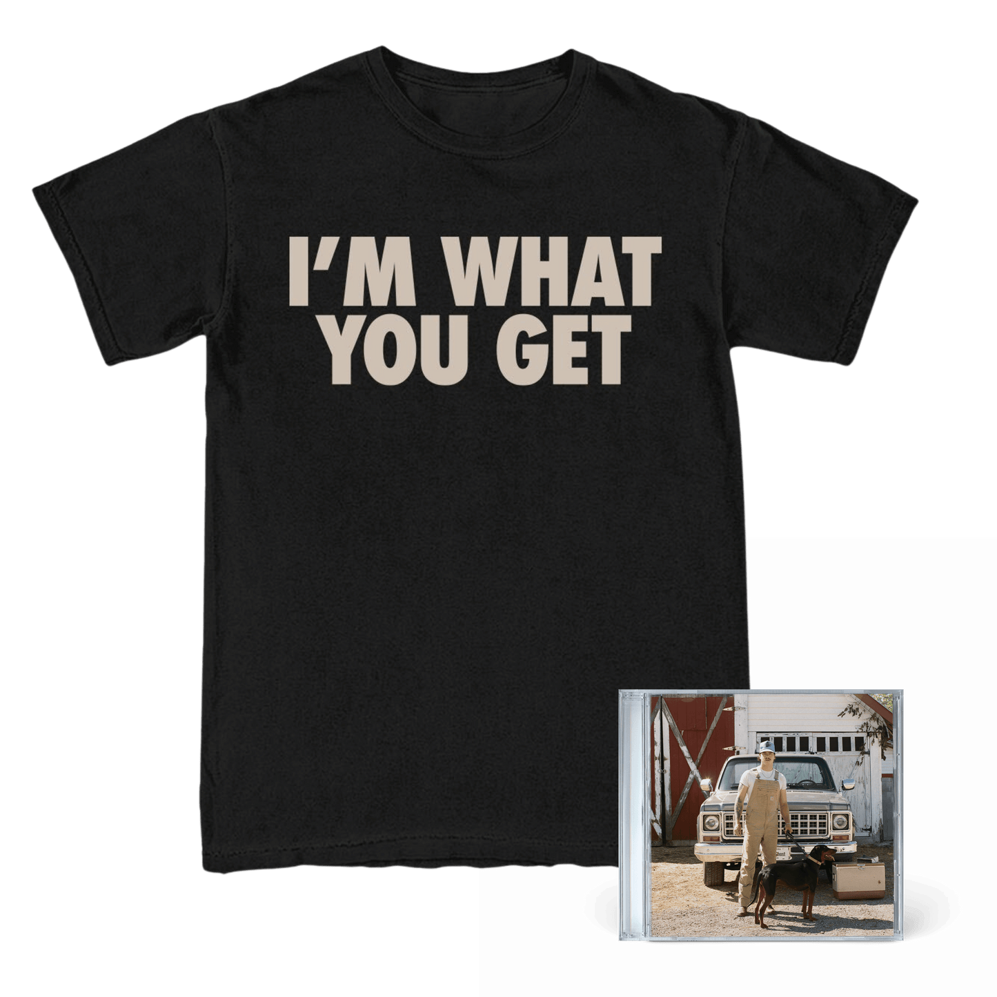 I’m What You Get: Tee + CD Pack
